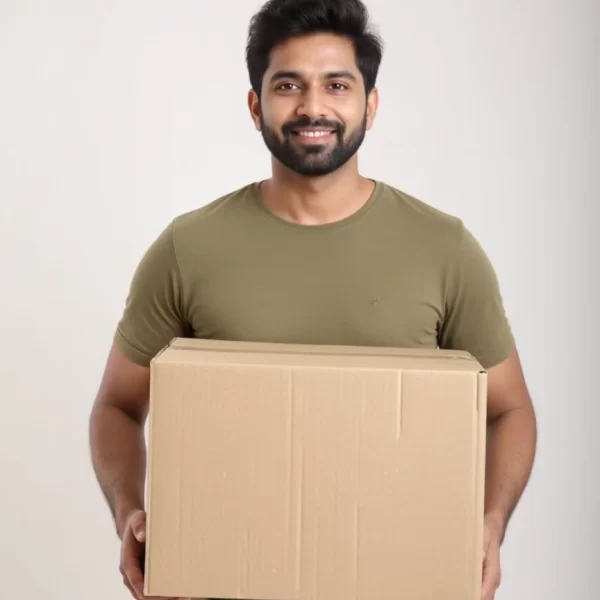 3x4_An_Indian_Man_Holding_a_Packing